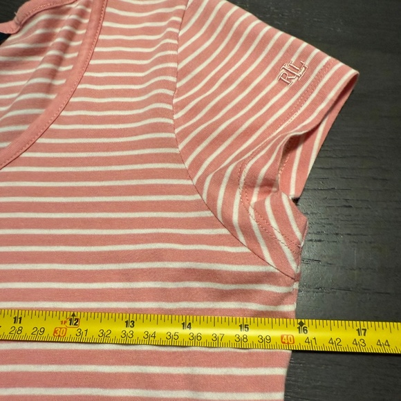 Lauren Ralph Lauren Striped Jersey Maxi Dress Size M - Picture 5 of 8